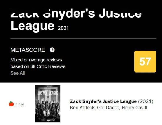 242分钟导演剪辑版，《正义联盟》是属于粉丝的胜利