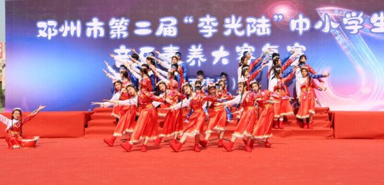 <em>邓州市</em>高集镇二初中举行音乐素养大赛 提升学生素养 优化育人环境