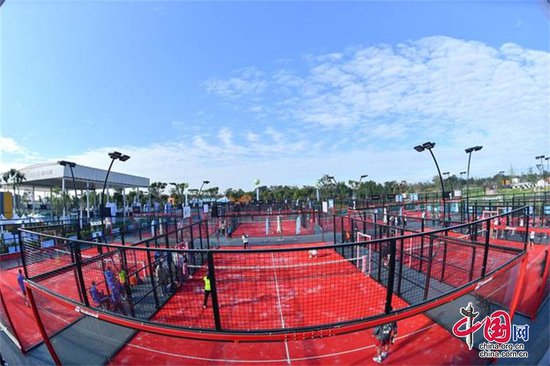 全国首秀 2023中国<em>板式</em>网球巡回赛CPT-300（成都站）开赛