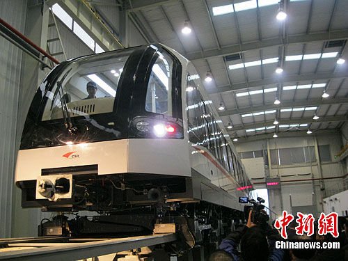 <em>中国</em>新一代中低速<em>磁浮列车</em>细节披露 有多种黑科技
