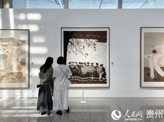 中国民族美术双年展民族地区巡展在<em>贵阳</em>开展