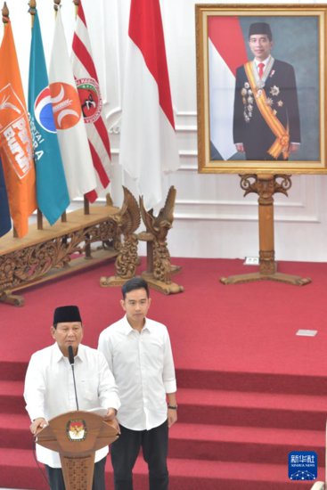 印尼选举委员会正式宣布普拉博沃为印尼第八任总统