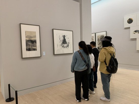 “笃行——罗公染随笔水墨”展览在中国美术馆开幕