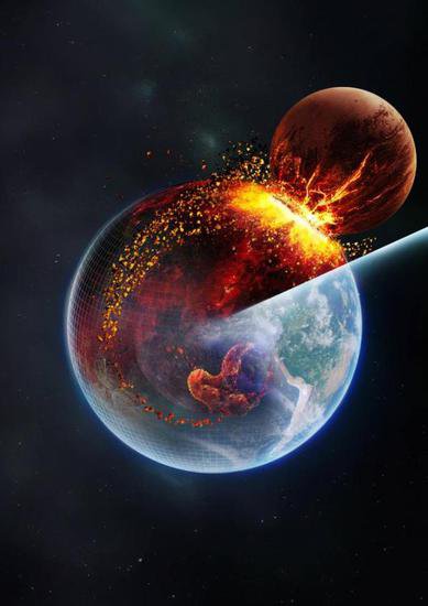 45亿年前行星撞地球形成月球？最新研究在地球地幔深处发现证据