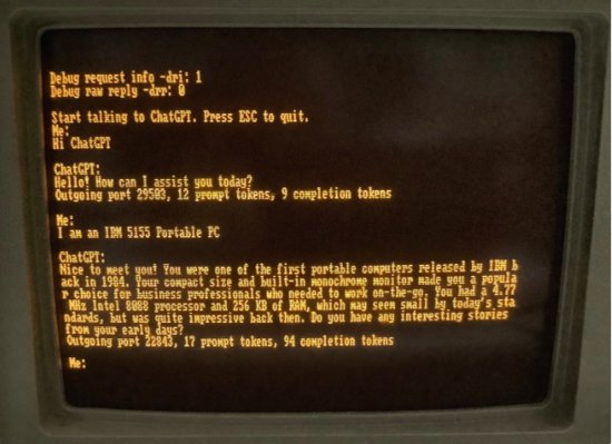 1984年的IBM PC上成功运行ImageTitle客户端