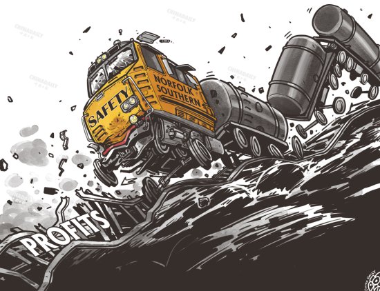 漫评 | “毒列车”阴霾不散 “脱轨”背后是美国政治制度的瓦解