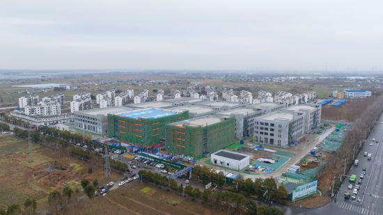 淮南市建筑业质量观摩会在潘东新城举行