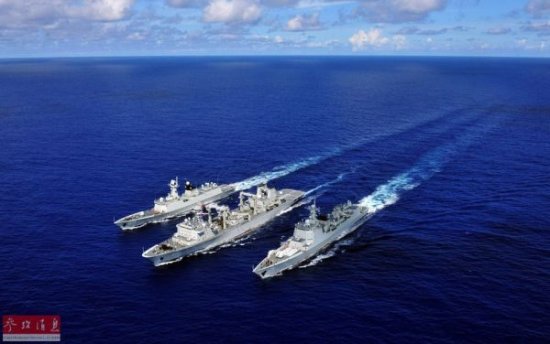 美媒称中国补给舰扩充规模很罕见：令海军更可怕