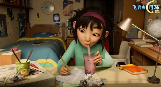《<em>飞奔去月球</em>》发布预告 Netflix首拍中国动画