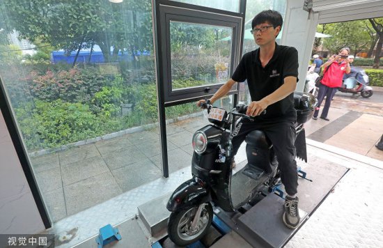 <em>杭州</em>电动自行车有了安全“体检”站